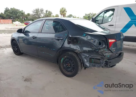 2018 Toyota Corolla Le from USA, damaged, VIN 2T1BURHE7JC003857